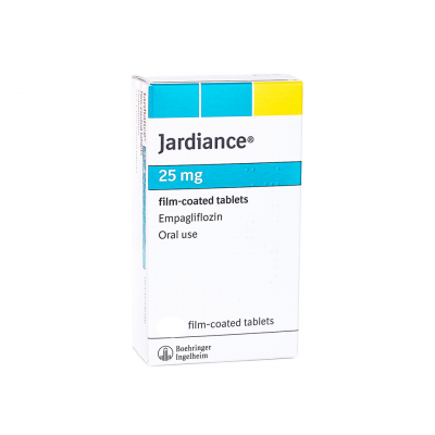 JARDIANCE 25 MG ( EMPAGLIFLOZIN ) 30 FILM-COATED TABLETS